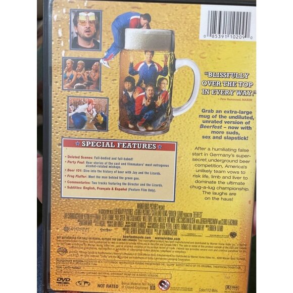 Beerfest DVD Movie Unrated Widescreen Edition - Picture 2 of 2